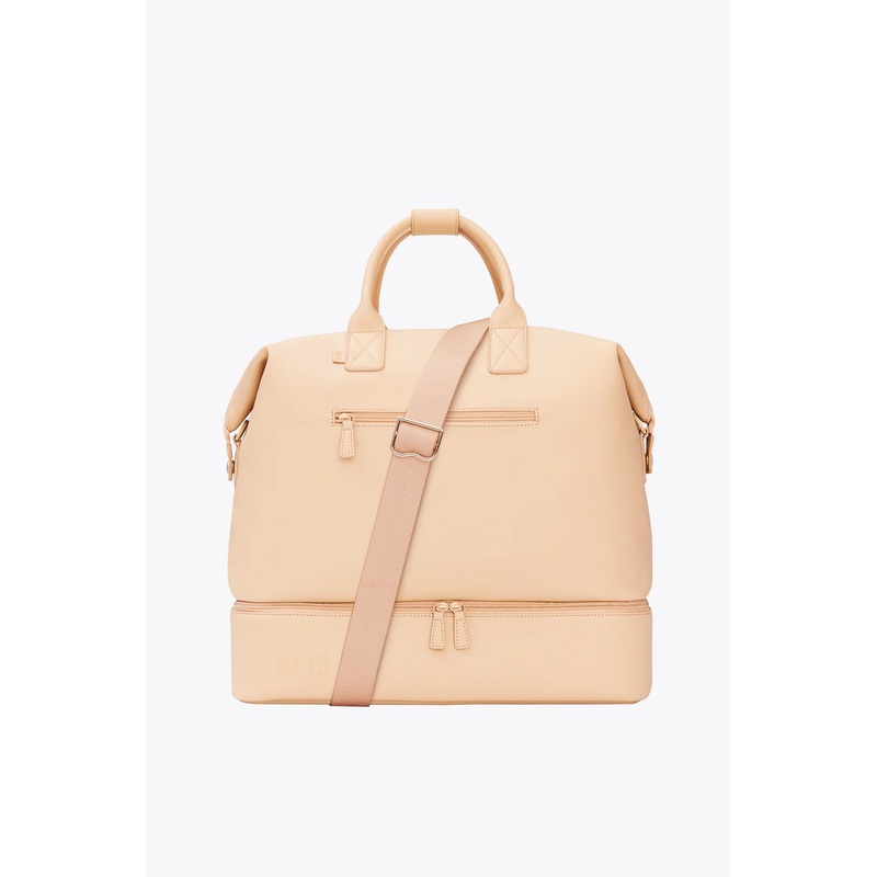 The Premium Weekender in Beige