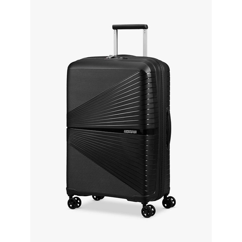 American Tourister - Airconic 68cm Medium 4 Wheel Hard Suitcase - Black