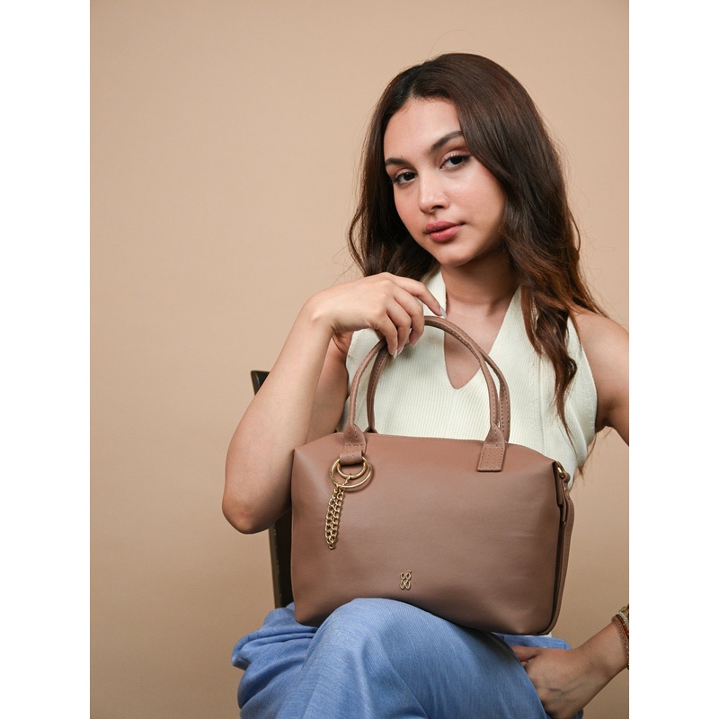 Arboreal Beige Medium Duffel Bag