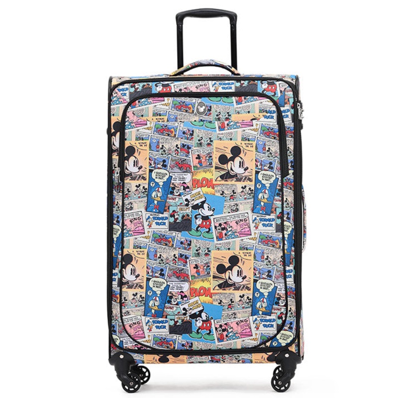 Disney - Comic Dis022 28in Large 4 Wheel Soft Suitcase