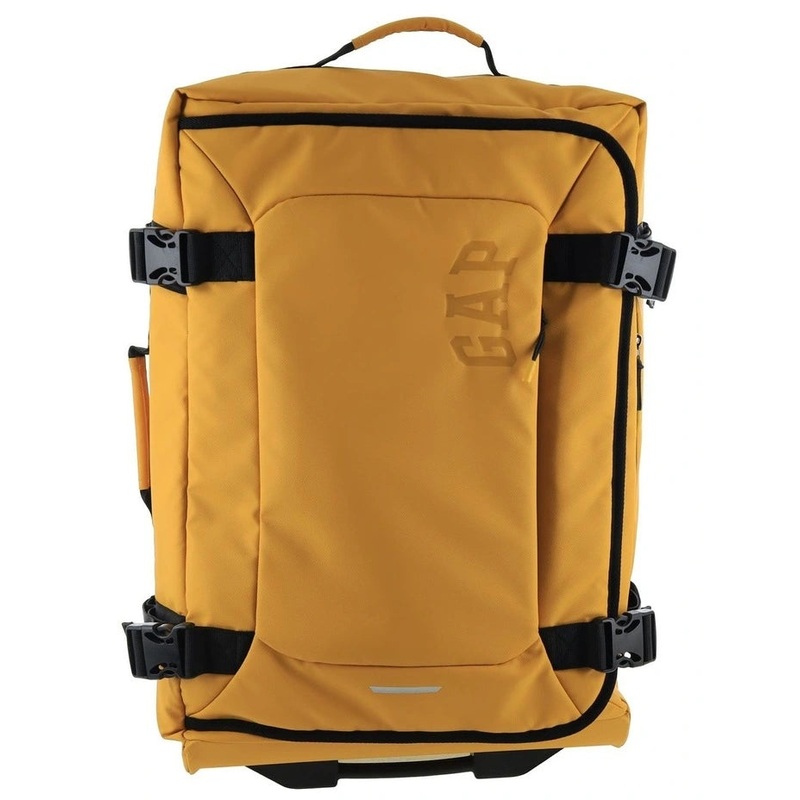GAP -41L 73cm Large upright 2 Wheel trolley Duffle - Yellow