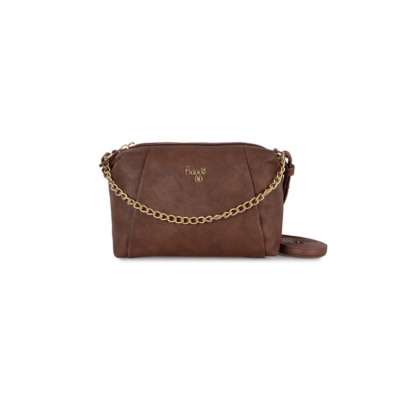 Lisi Brown Large Duffel Sling Bag