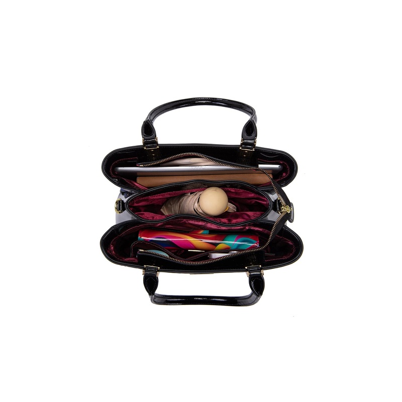 Serenade - SF13-0378 Natsumi Grip Handle Leather Bag