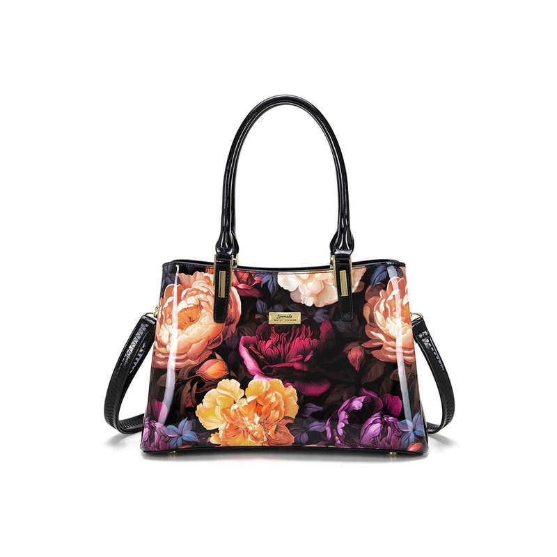 Serenade SF28-0378 - HARRIET GRIP HANDLE LEATHER BAG