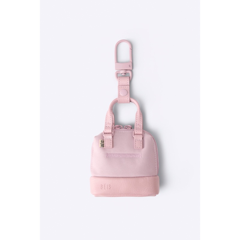 The Micro Weekender Charm in Atlas Pink