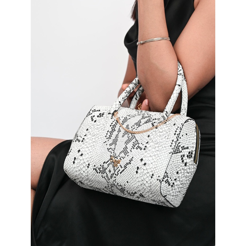 Tibi White Xs Duffel Bags
