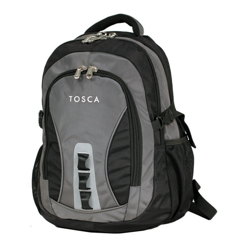 Tosca - TCA972-C Kids backpack - Black/Grey