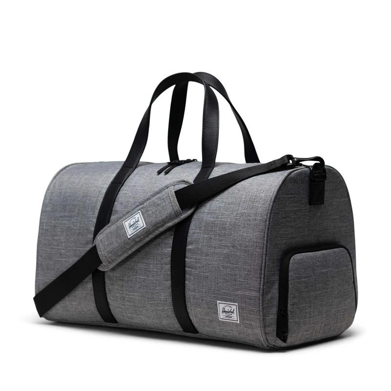 Novel Duffel - Raven Crosshatch