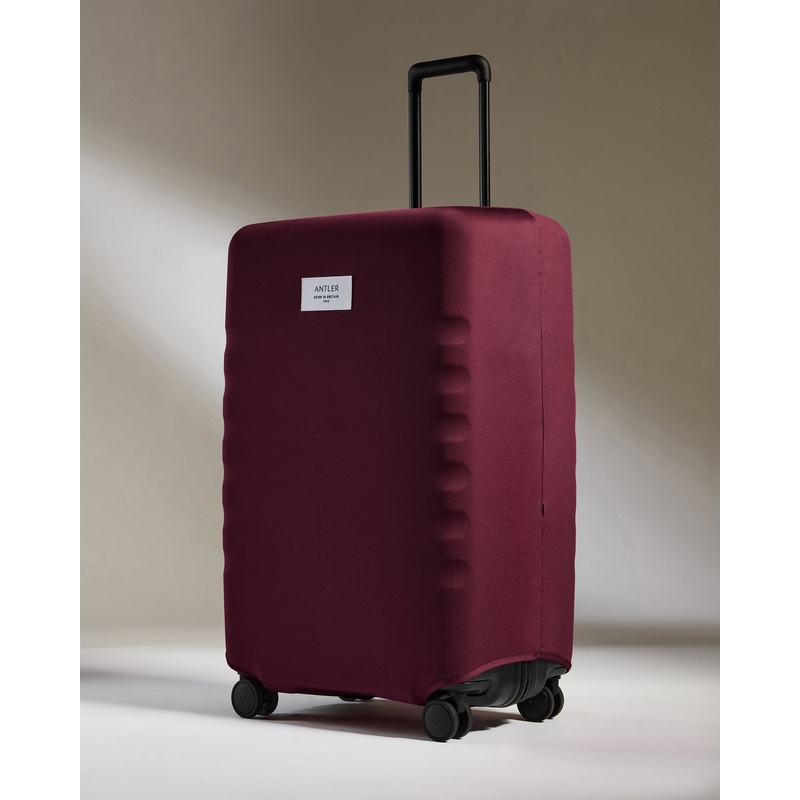 Suitcase Cover Large in Heather Purple