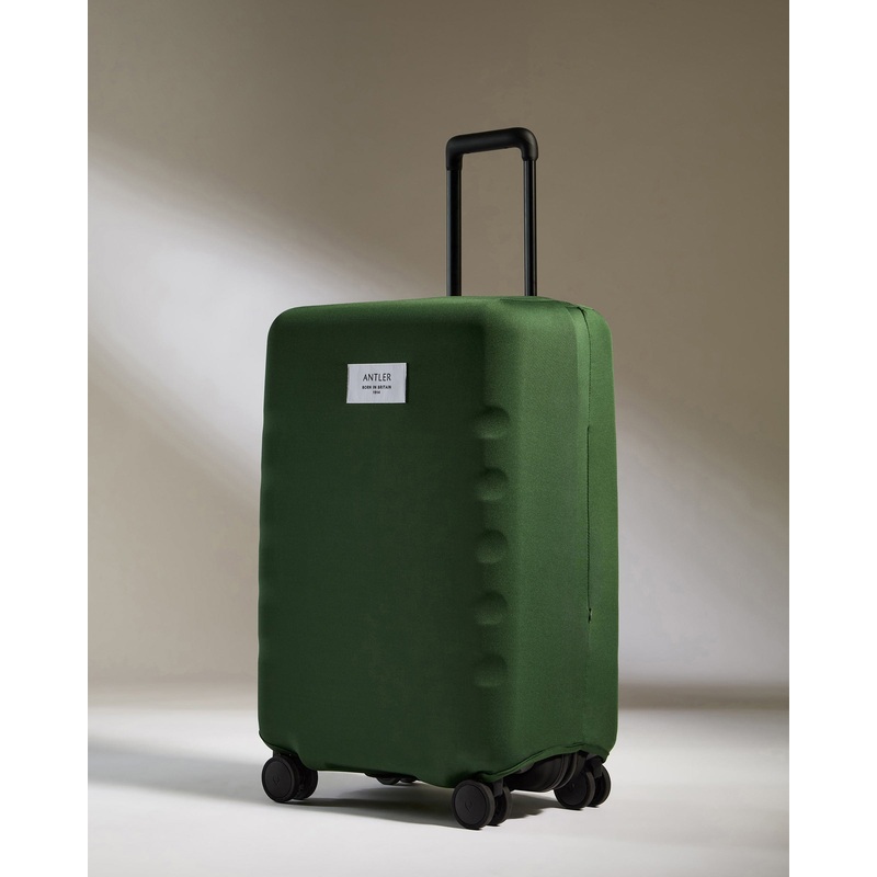 Suitcase Cover Medium in Antler Green