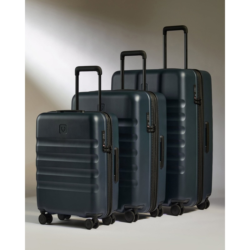 Suitcase Set in Indigo Blue - Icon Stripe