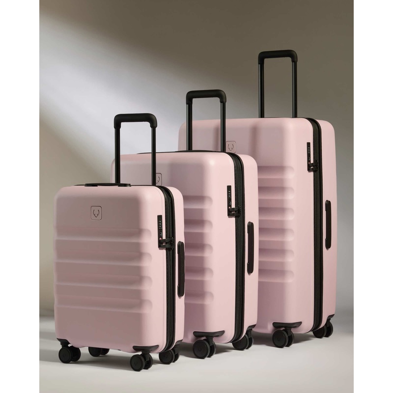 Suitcase Set in Moorland Pink - Icon Stripe