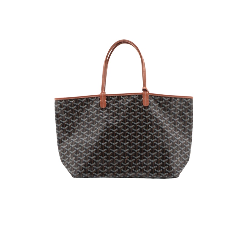 Goyard Saint Louis PM Black/Tan Shoulder Bag