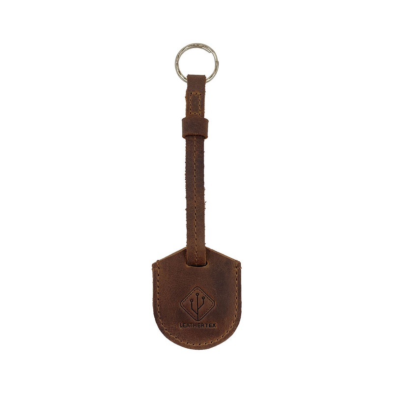 Rustic Strap Keyring for AirTag