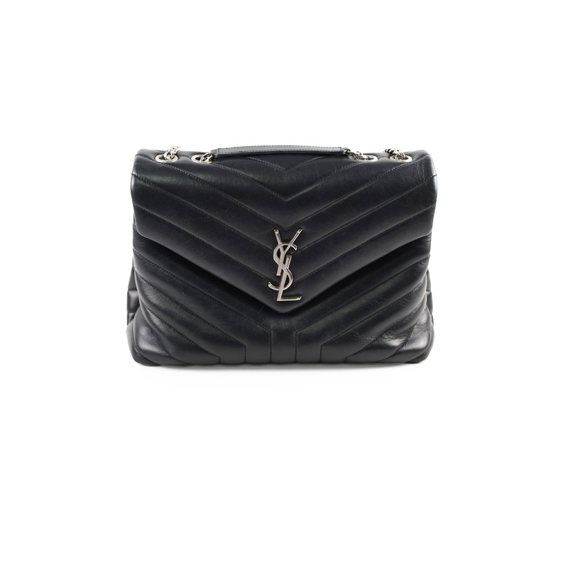 Saint Laurent Lou Lou Medium Black