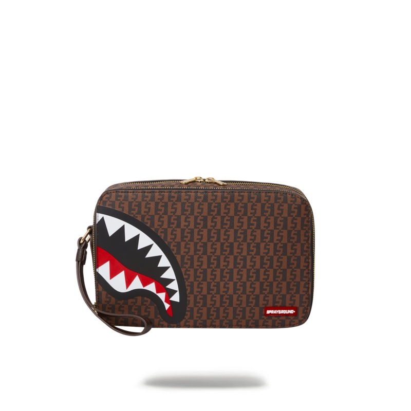 CASHIN CHECKS TOILETRY BAG
