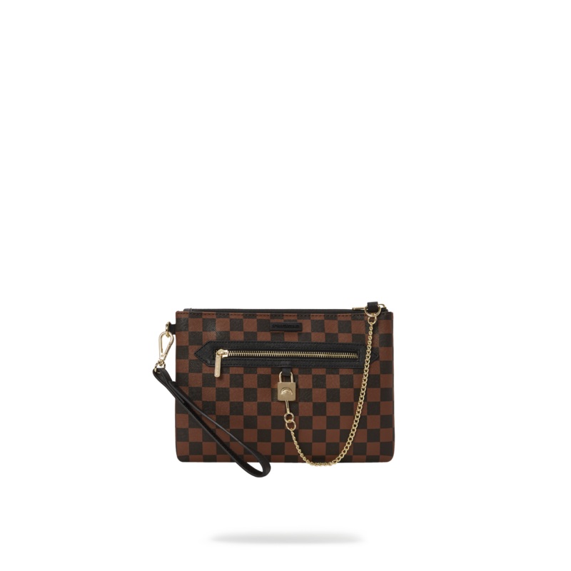 HENNY LOCK SHARKS IN PARIS CROSSOVER CLUTCH