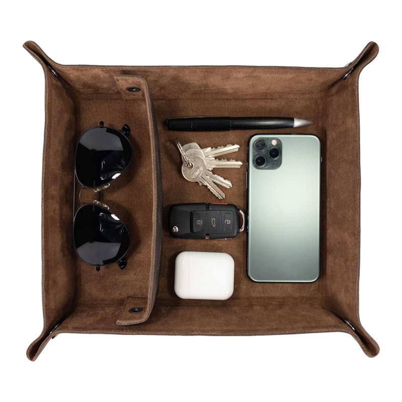 Rectangular Catchall with Removable Compartement