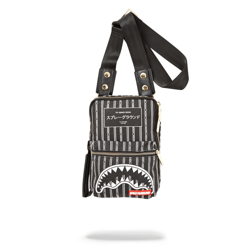 REVERSE BLACK SHARKS IN PARIS SLING