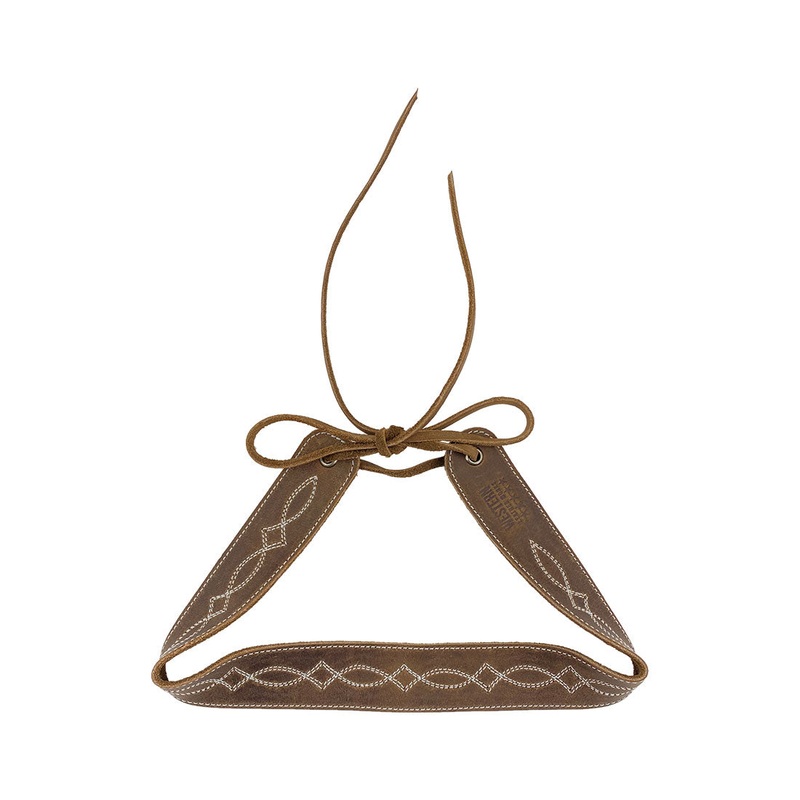 Rodeo Hatband with Cowboy Stitching