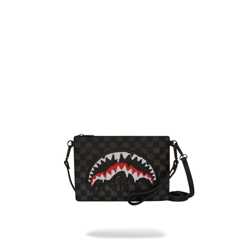 SHARKS IN PARIS THUNDERDRIP CROSSOVER CLUTCH