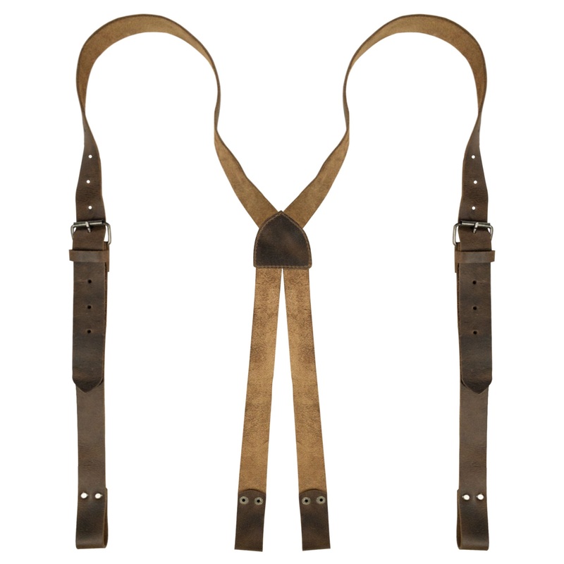 X Back Formal Suspenders with Belt Loops