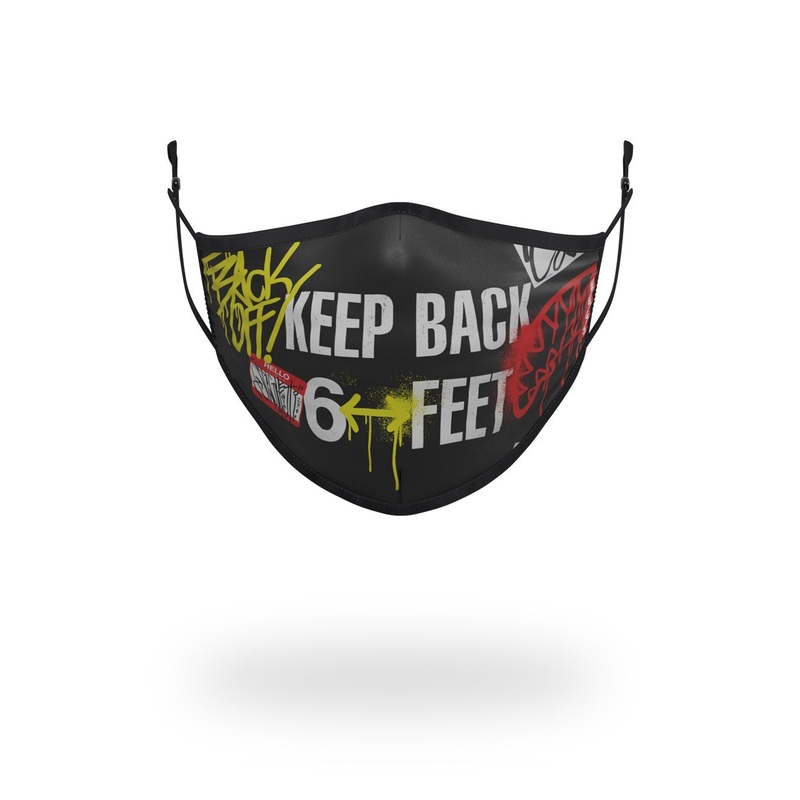 ADULT BACK IT UP FORM FITTING FACE MASK