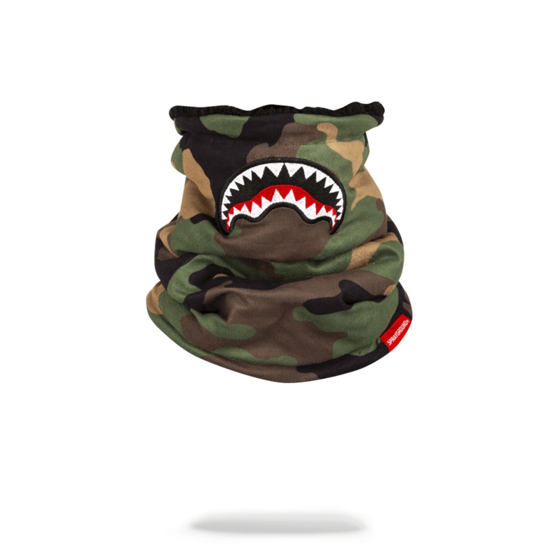 CAMO SHARK NECK WARMER