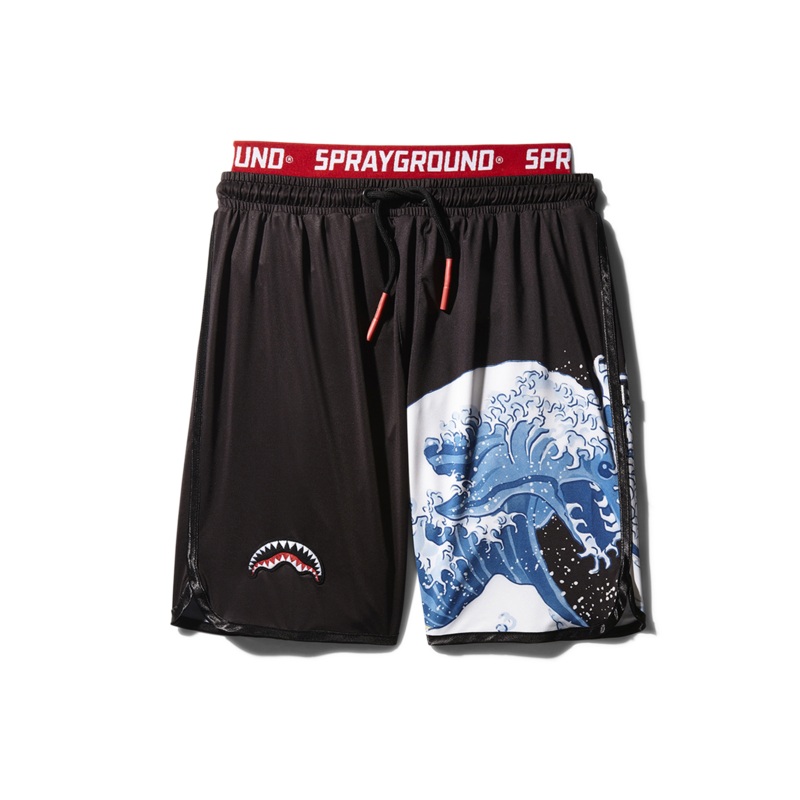 DRAGON WAVE CORTO SWIM TRUNKS (BLACK)