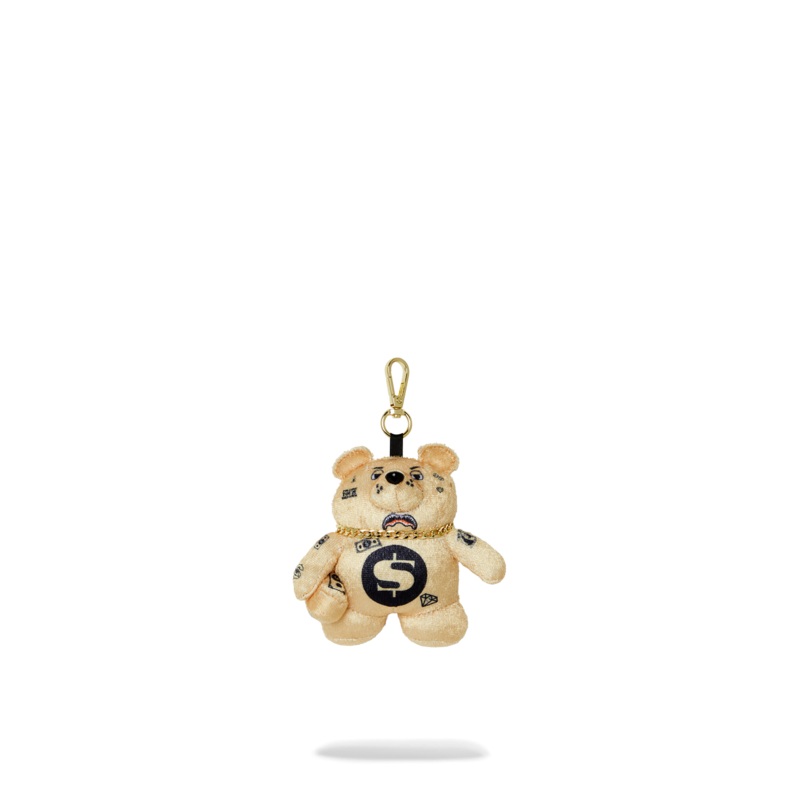 GOLDRUSH BEAR KEYCHAIN