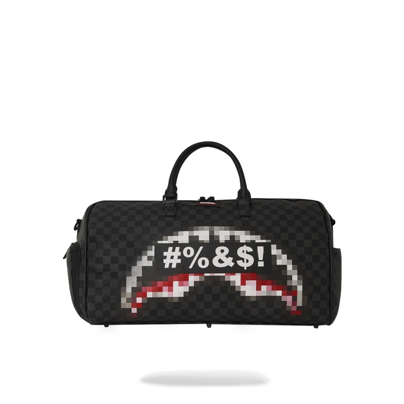 'WHAT THE BEEP' SHARK DUFFLE