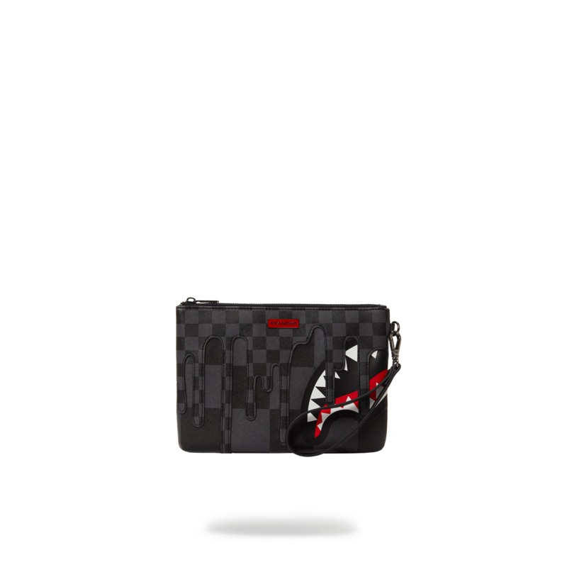 XTC GREY SHARKS IN PARIS CROSSOVER CLUTCH