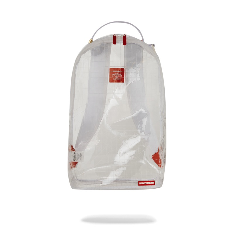 CLEAR VISION SHARKS IN PARIS - 100% ALL CLEAR DLX BACKPACK