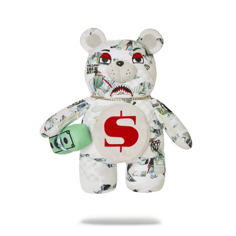 FEROCIOU$ MONEYBEAR TEDDYBEAR BACKPACK