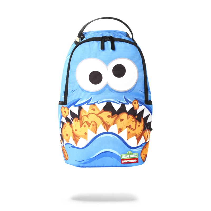 MINI COOKIE MONSTER SHARK BACKPACK