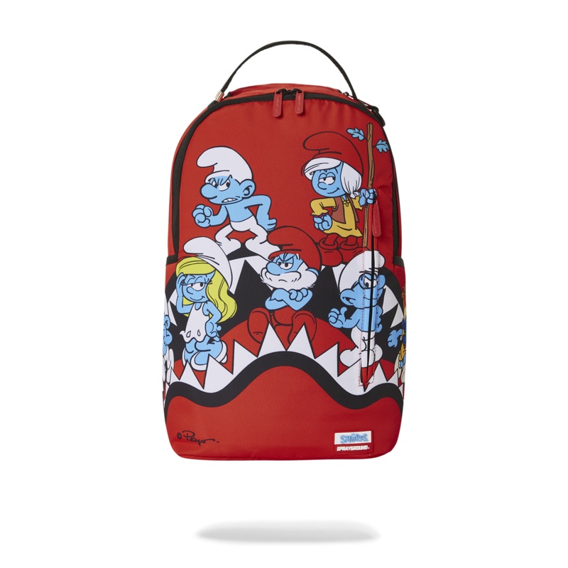 SMURFS SHARK BOUNCE BACKPACK
