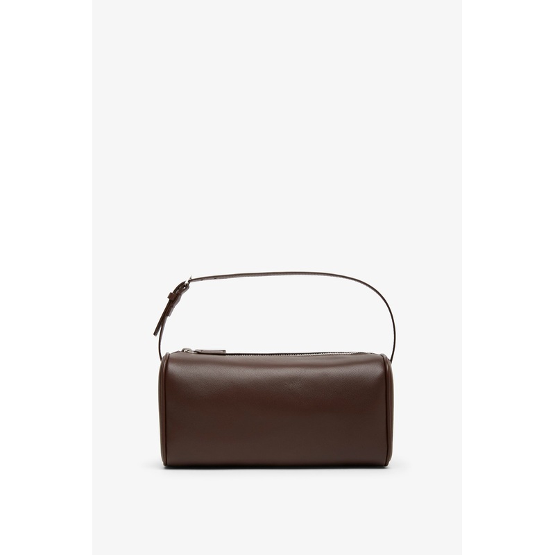 90'S brown leather bag