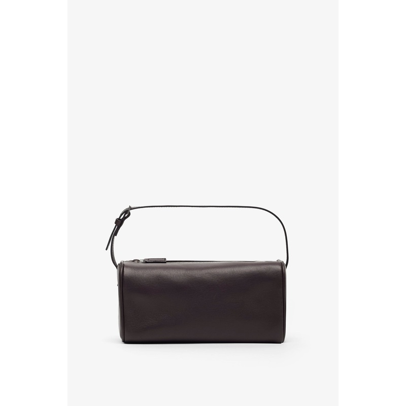 90's dark grey nappa leather bag