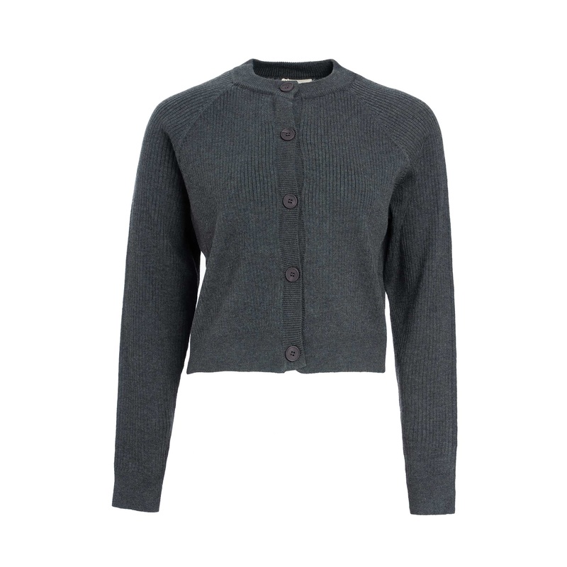 Cardigan Gilet Timeo Granit