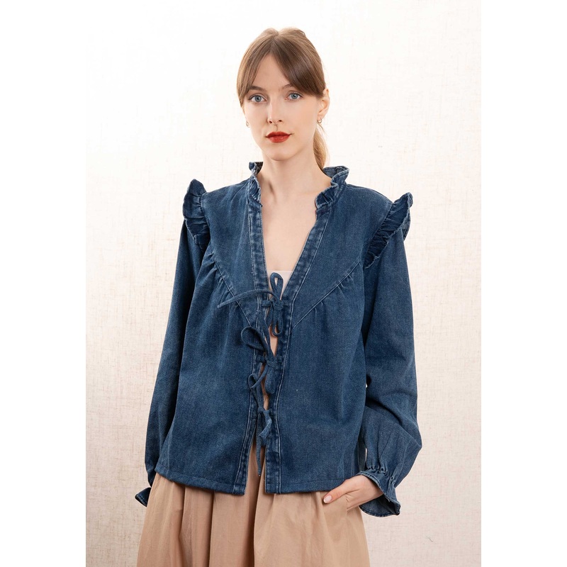 Denim Jacket R1109 Blue