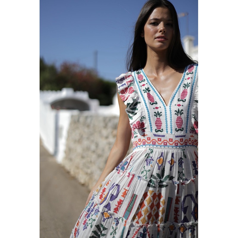 Dress Rosario Zihua Br139 Multi