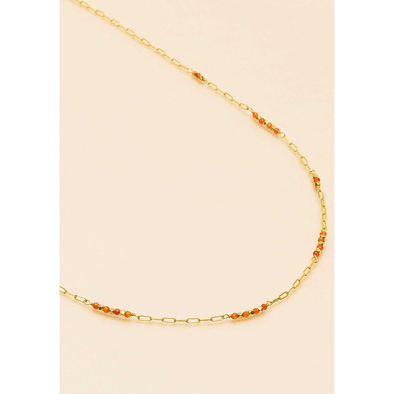 Necklace  2cec Cornaline