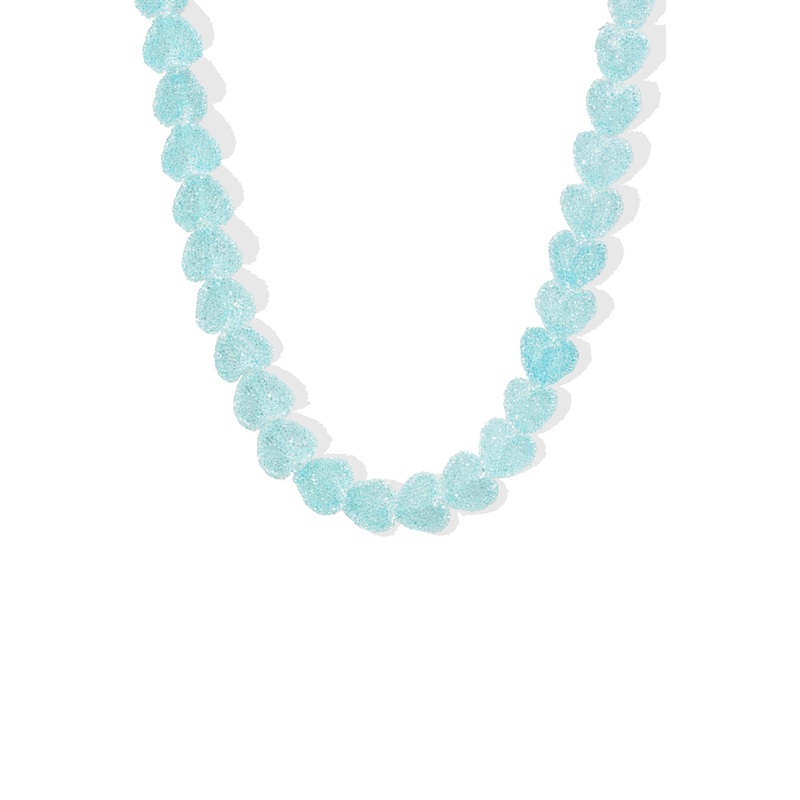 Necklace Jelly He Jelly Heart N Baby-Blue