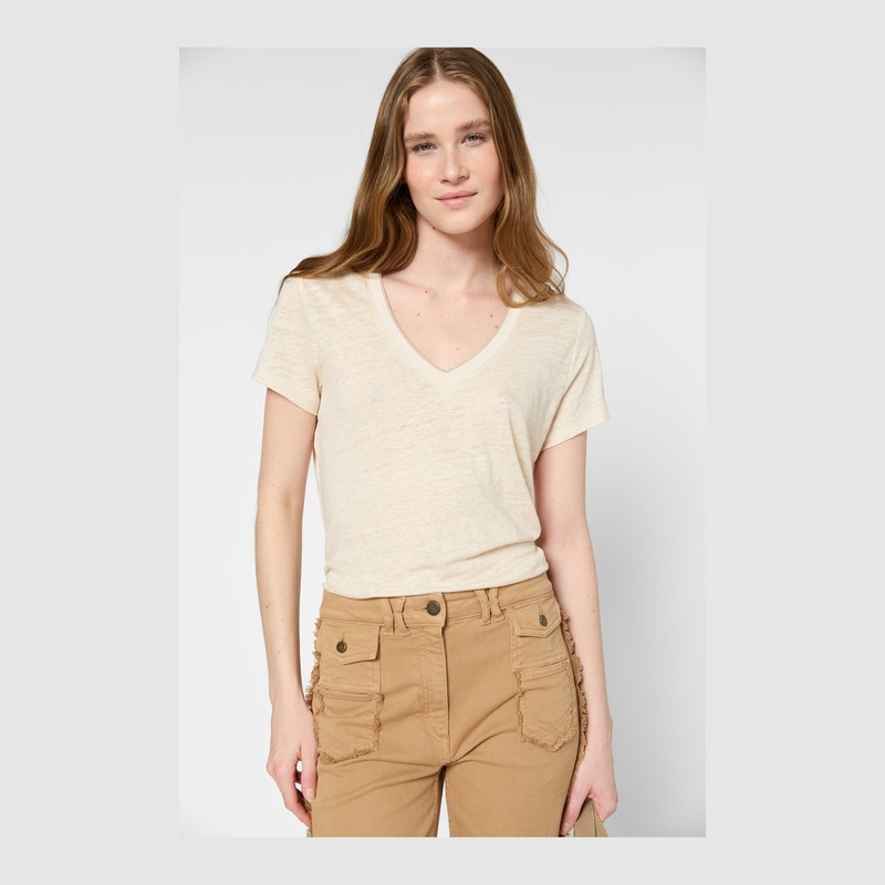 T-shirt Gilberte Dbt43b250 Natural