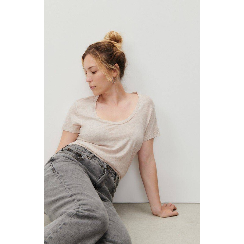 T-shirt  Jac48 Creme-Chine