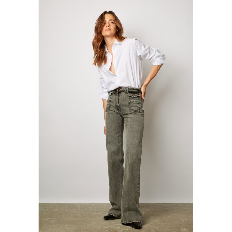 Trouser Anna Dyp15y312 Charcoal