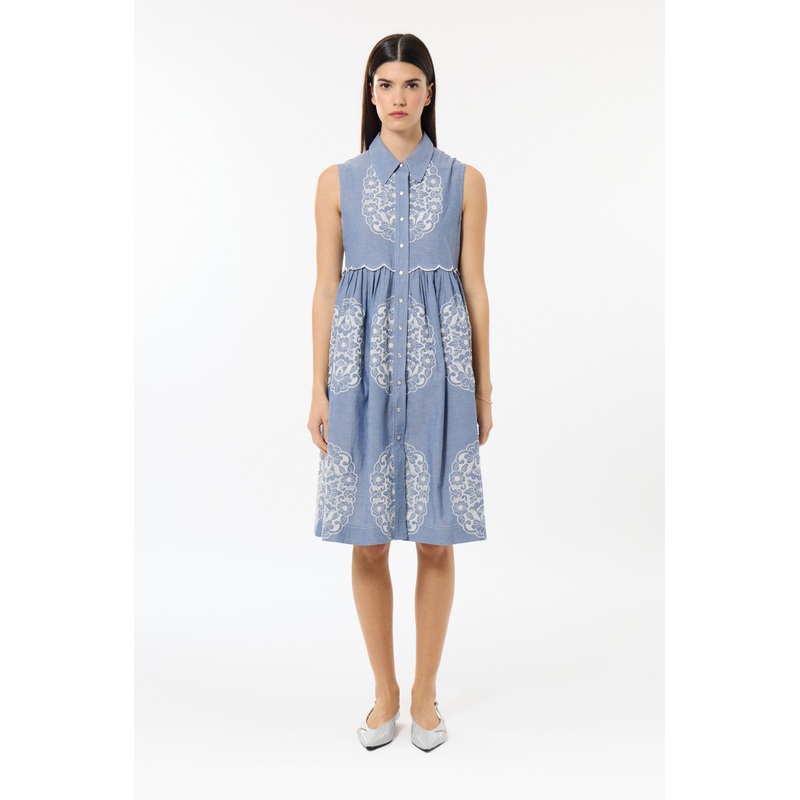 Dress Chambray E25char Unique