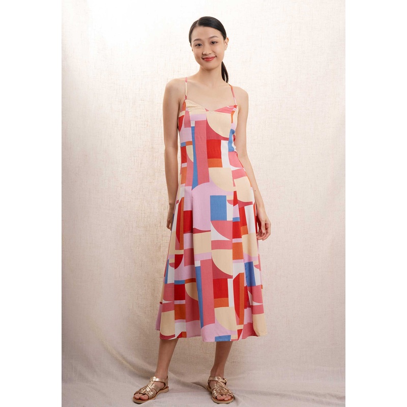 Dress R1249 Rose