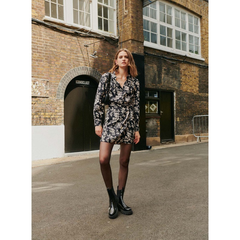 Dress Romance Romance Floral Noir