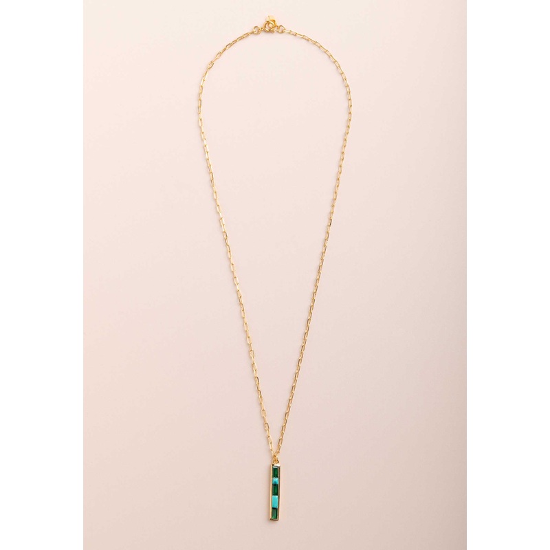Necklace Ipa Cie4 Emeraude